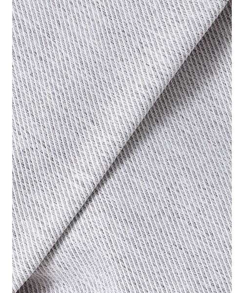 プリスティン　カルゼロングスカート TONAL スカート カルゼフロントZIPロングタイトスカート