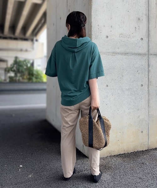 ikka（イッカ） パンツ 「接触冷感」GOKU楽パンツ 冷感テーパード