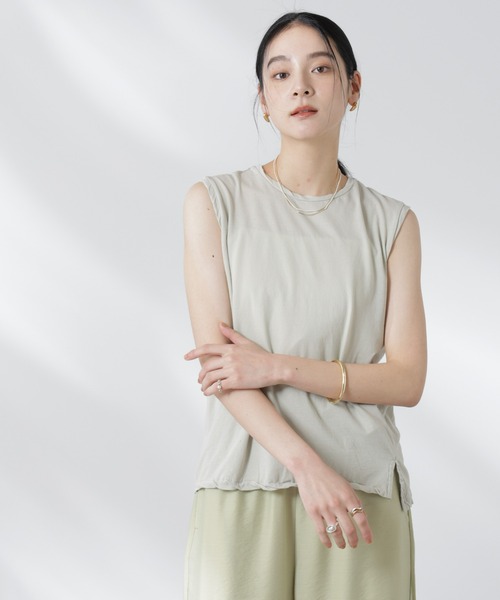 tシャツ GREYCHORD/SOFIE スリーブレスTシャツ レディース