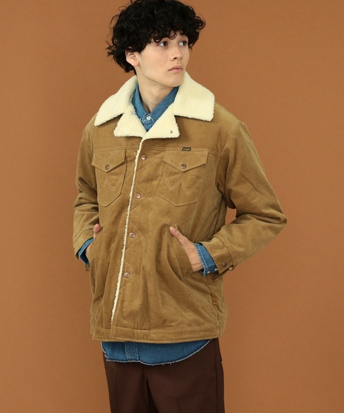 Wrangler（ラングラー） ジャケット LARGE ベージュ メンズ : ZOZOTOWN