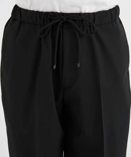 パンツ MARKAWARE FLAT FRONT TROUSERS IVORY Linen-Blend-Flat-Front-Pants-