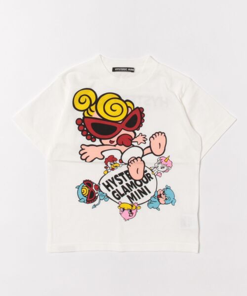 HYSTERIC MINI 子供服 HYSTERIC MINI Flower Princess tunicTシャツ - koguma online