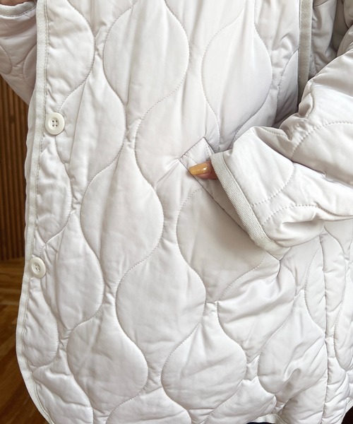 「moment+」 ジャケット M アイボリー レディース_画像9