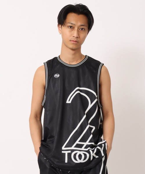 タンクトップ メッシュ リバーシブル XL トレーニングメッシュタンクトップ リバーシブル ｜スポーツ