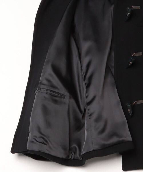 「green label relaxing」 ダッフルコート 38 オリーブ レディース_画像3