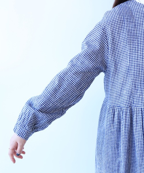 bulle de savon（ビュルデサボン） ワンピース fuwa fuwa gingham