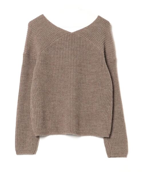 B：MING by BEAMS（ビーミング by ビームス） Vネックニット - グレー