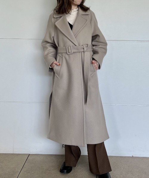 LOVELESS（ラブレス） チェスターコート 36 ベージュ系その他