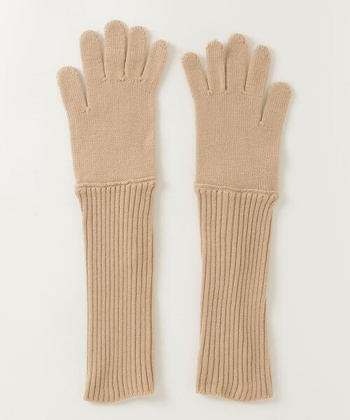 「LUTZ」 手袋 - ブラウン レディース_画像2