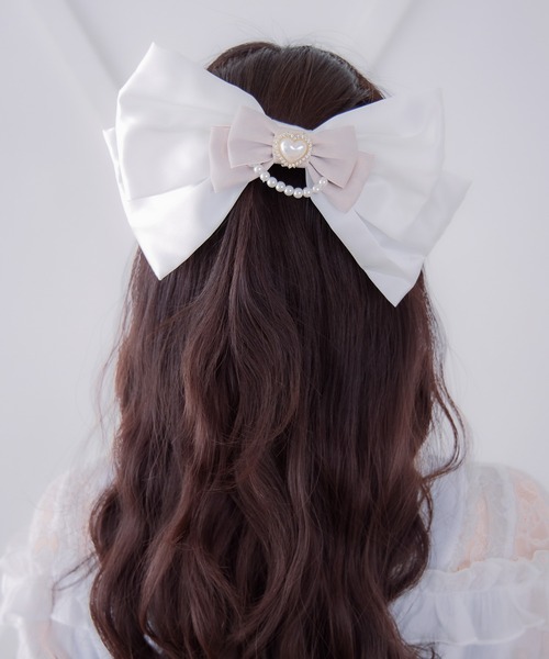 ROJITA（ロジータ） ヘアクリップ ダブルリボンバレッタ : ZOZOTOWN