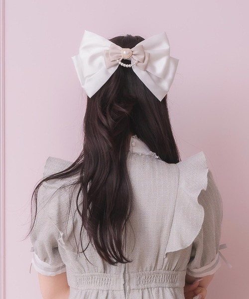 ROJITA（ロジータ） ヘアクリップ ダブルリボンバレッタ : ZOZOTOWN