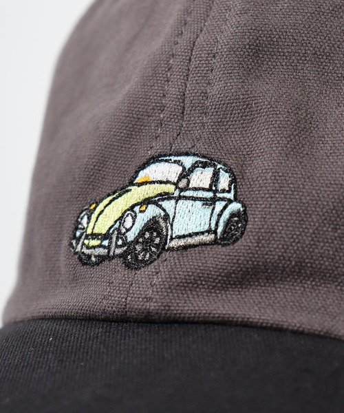 Ruben キャップ 帽子 レトロ クラシックカー 刺繍キャップ メンズ