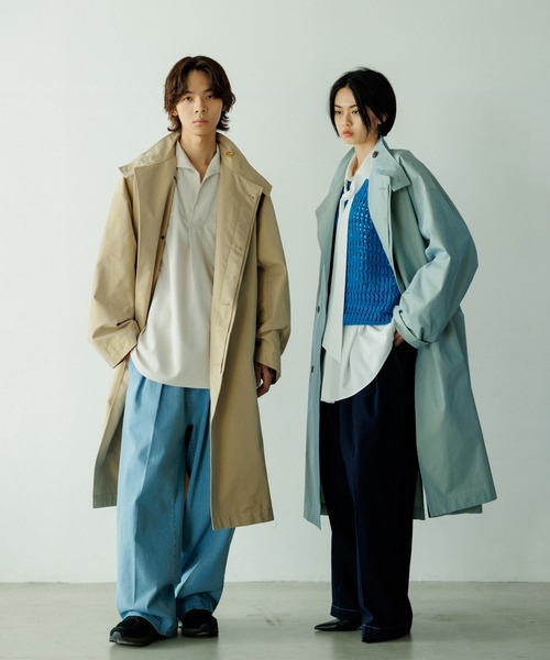 新品同様　アダムエロペ　ステンカラーシャギーコート 　WEB限定 ADAM ET ROPÉ FEMME(アダム エ ロペ ファム) / 【WEB限定】ステン