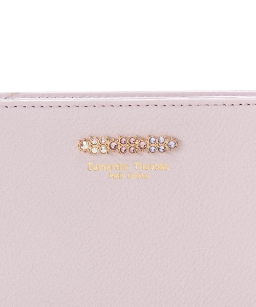 Samantha Thavasa Petit Choice 財布 フラワーモチーフバンド 折