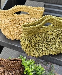 ショルダーバッグ バッグ 「Aguni」ペーパーフリンジBAG レディース｜ZOZOTOWN Yahoo!店