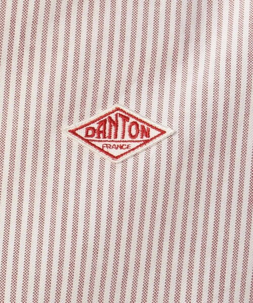 「DANTON」 半袖ブラウス 34 レッド系その他 レディース Danton 「DANTON」 半袖ブラウス 34 レッド系その他 レディース