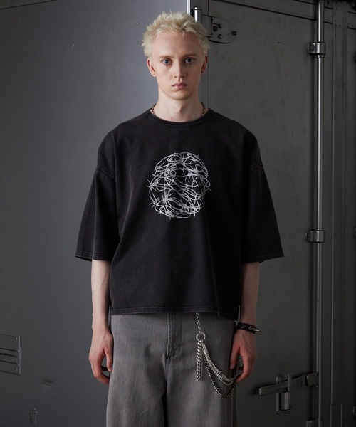 GRANCY グランシー Tシャツ GRANCY tシャツ 「GRANCY」Graphic Design Reversible T-shirt