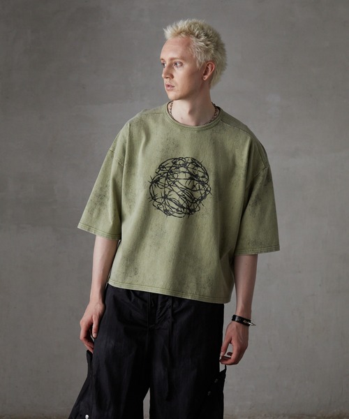 GRANCY グランシー Tシャツ GRANCY tシャツ 「GRANCY」Graphic Design Reversible T-shirt