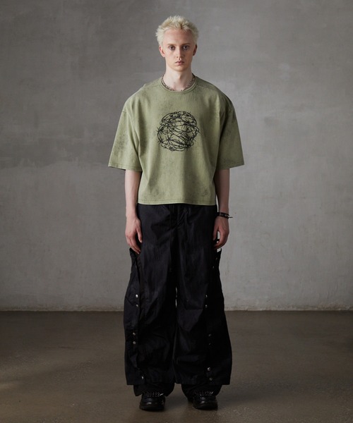 GRANCY tシャツ 「GRANCY」Graphic Design Reversible T-shirt