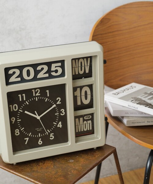 ロック バースデーbox BIRTHDAY BAR（バースデイバー） フリップカレンダークロック