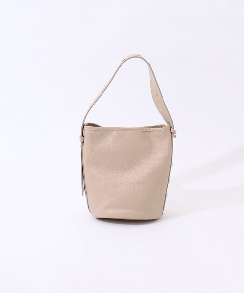 超美品！！MARCO MASI　白バケツ型ミニショルダーバック スタッズ付き セール】【MARCO MASI/ マルコマージ】キューブミニバッグ