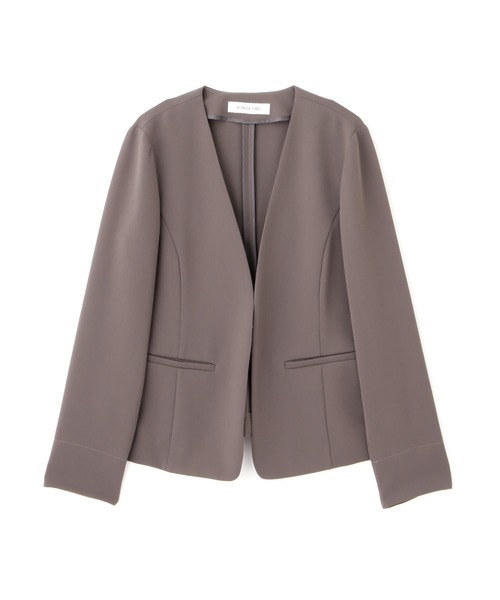 NATURAL BEAUTY BASIC 「NATURAL BASIC」 ノーカラージャケット