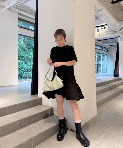 emmi ワンピース カットドッキングミニワンピース : ZOZOTOWN Yahoo!店
