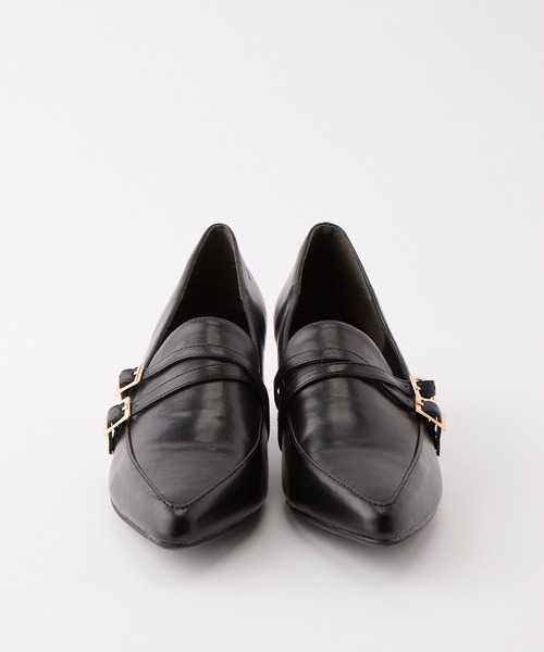 Cherir Mignon パンプス 「Cherir Mignon」ポインテッドトゥベルト