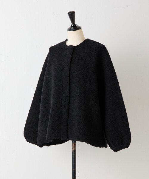 BEARDSLEY（ビアズリー） カーディガン パフ袖ニットコート レディース