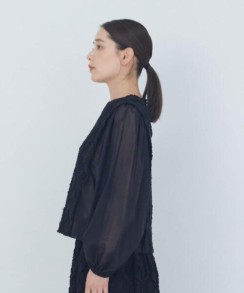 ADIEU TRISTESSE（アデュートリステス） ブラウス シャツ カットジャ