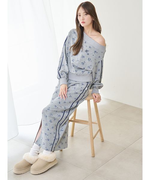 トレーナー スウェット 「WEB限定カラーあり」UVワンショルスウェットプルオーバー レディース SNIDEL トレーナー スウェット 「WEB限定カラーあり」UV