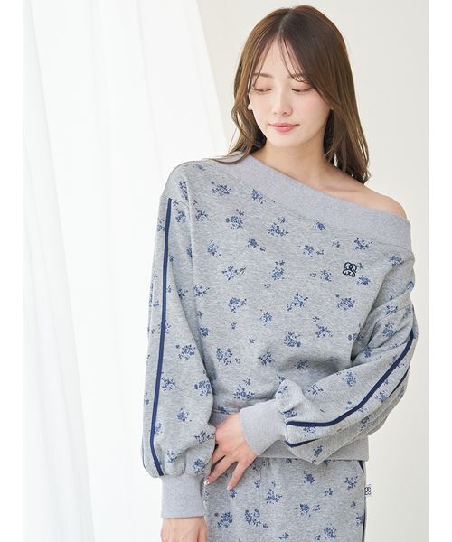 トレーナー スウェット 「WEB限定カラーあり」UVワンショルスウェットプルオーバー レディース SNIDEL トレーナー スウェット 「WEB限定カラーあり」UV