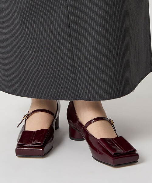 ODETTE E ODILE（オデット エ オディール） パンプス フラットリボン