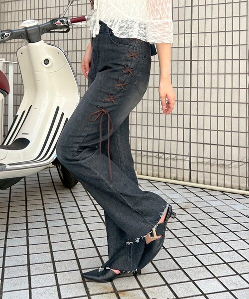 continuer de NICE CLAUP ジーンズ デニム デニムパンツ