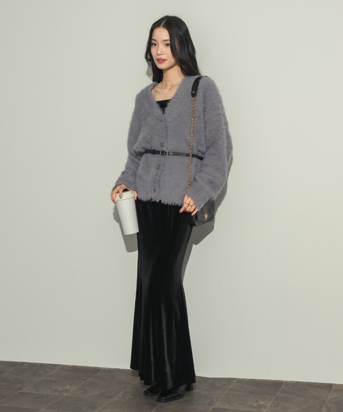 NEUNA（ヌナ） スカート ベロアマーメイドスカート : ZOZOTOWN Yahoo