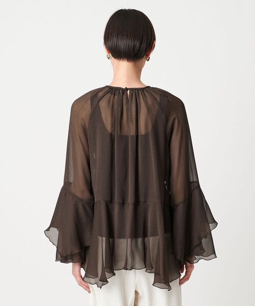 UNITED ARROWS イレギュラーフリルブラウス UNITED ARROWS＞イレギュラーフリル ブラウス （シャツ
