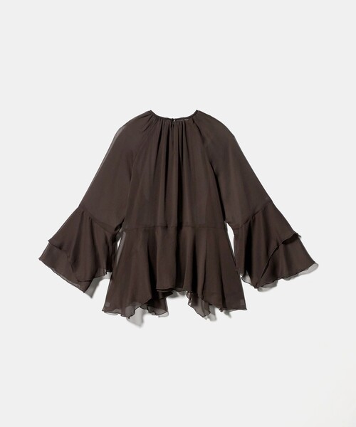 UNITED ARROWS イレギュラーフリル ブラウス UNITED ARROWS（ユナイテッドアローズ）の「＜UNITED ARROWS＞イ
