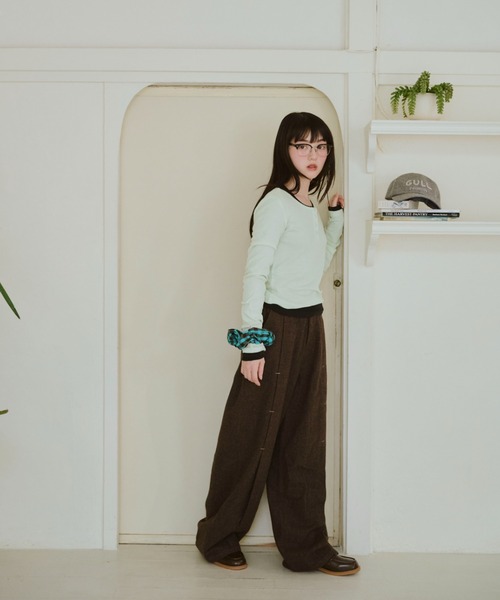 common gull products. tシャツ ひとえふたえパックヘンリーロンTEE