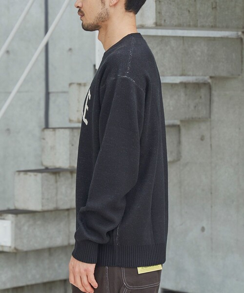 coen（コーエン） セーター ニット ドッグジャガードニットプル