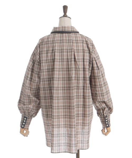 axes femme（アクシーズ ファム） ブラウス シャツ バイカラーリボン