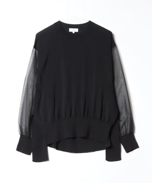 HYKE（ハイク） 長袖ニット 1 ブラック レディース : ZOZOTOWN Yahoo