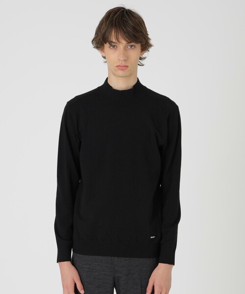 390 新品 ブラックレーベルクレストブリッジ タートルネックニット セーターL BLACK LABEL CRESTBRIDGE メンズファッション（襟首タイプ