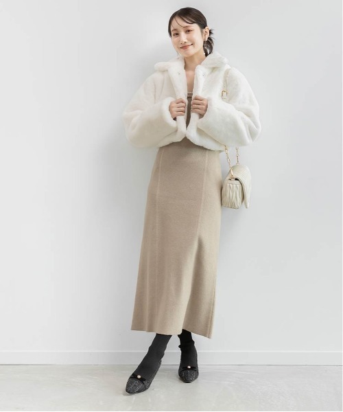 RANDA（ランダ） ワンピース ボレロセットリブニットワンピース