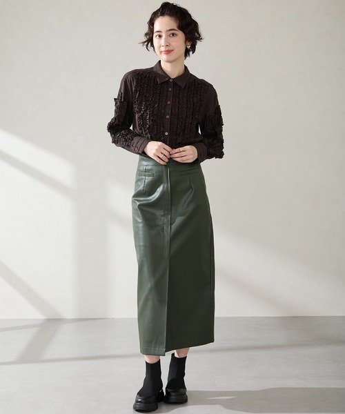 ORiental TRaffic（オリエンタルトラフィック） ブーツ 厚底 ニット