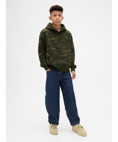 GAP（ギャップ） パーカー リラックスフィット カモフラージュ