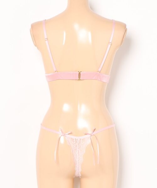 Ravijourパールピンク レース ブラジャーショーツセット　　　Ｆサイズ Ravijourパールピンク レース ブラジャーショーツセット Fサイズ