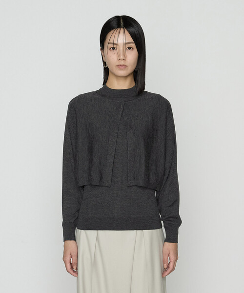COMME CA（コムサ） アンサンブル ウール梳毛 ツインニット : ZOZOTOWN
