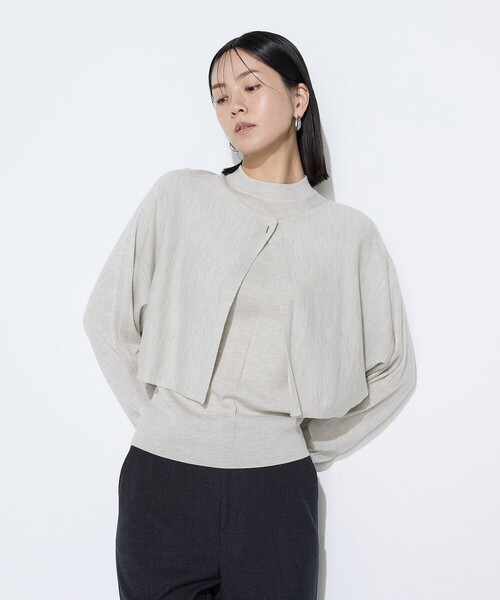 COMME CA（コムサ） アンサンブル ウール梳毛 ツインニット : ZOZOTOWN