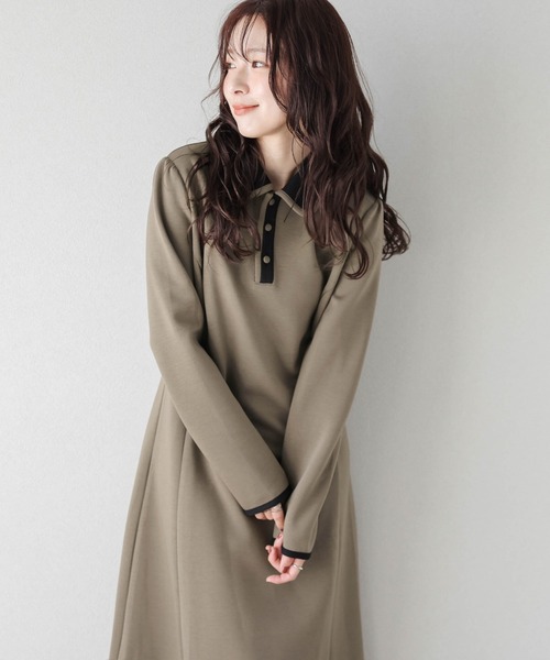 ワンピース バイカラーポロワンピース : ZOZOTOWN Yahoo!店 - 通販