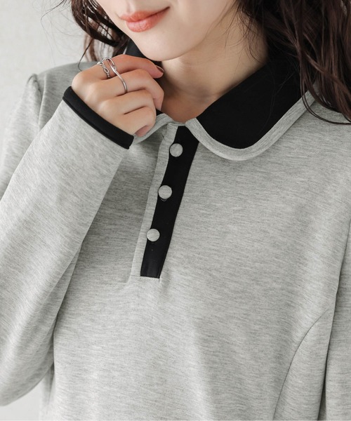 ワンピース バイカラーポロワンピース : ZOZOTOWN Yahoo!店 - 通販